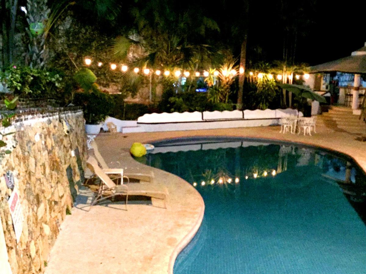 Villa Palmitas Acogedor Departamento Nivel Piscina Gigante Jardines Acapulco Buitenkant foto