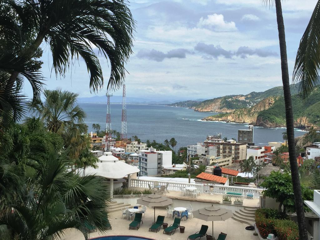 Villa Palmitas Acogedor Departamento Nivel Piscina Gigante Jardines Acapulco Buitenkant foto